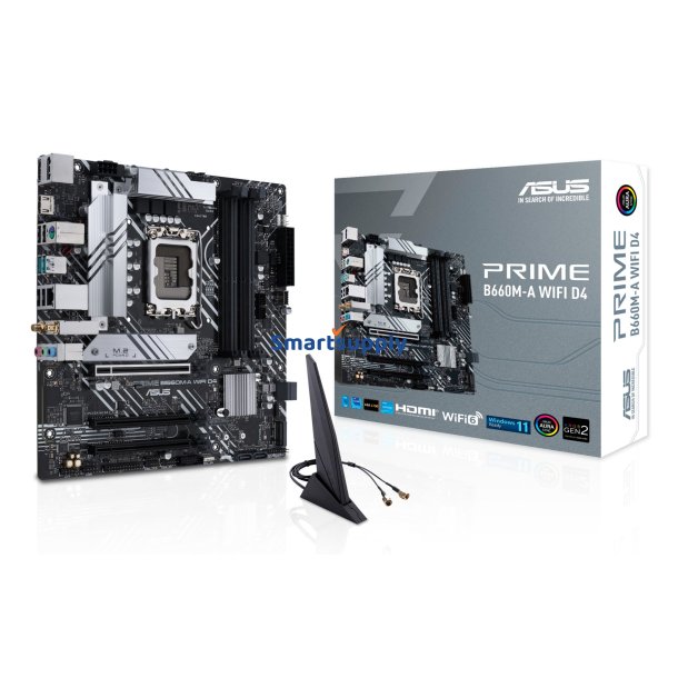 ASUS PRIME B660M-A WIFI D4 Intel B660 LGA 1700 micro ATX