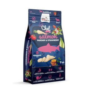 SYTA MICHA Chef Salmon, parsnip and strawberry - trfoder til hunde - 9kg