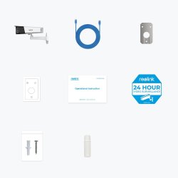 Reolink Duo Series P730 - 4K Udendrs Poe-Kamera, Dobbeltobjektiv, 180&deg; Panoramaudsigt, Person-/Kretjs-/Dyreregistrering