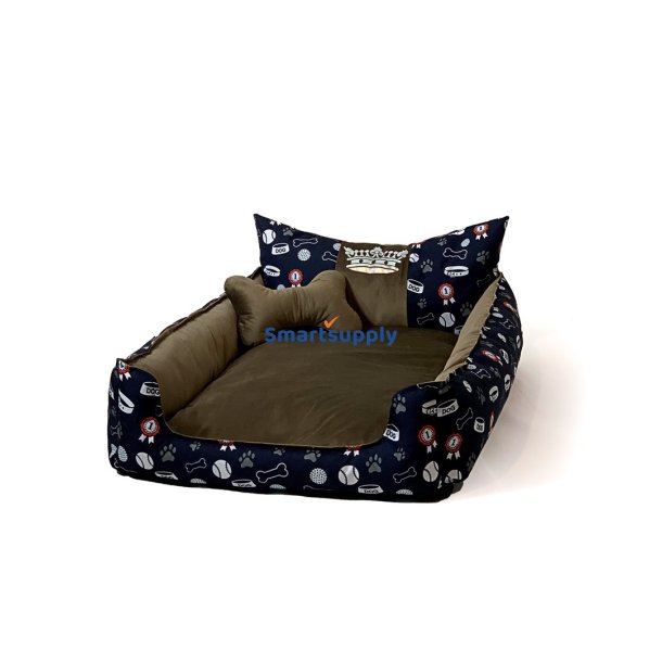 Go Gift Hunde- Og Katteseng Xl - Brun - 100X80x18 cm
