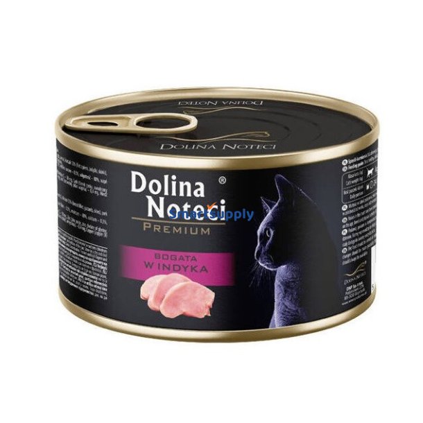 DOLINA NOTECI Premium Rich in turkey - vd kattefoder - 185g