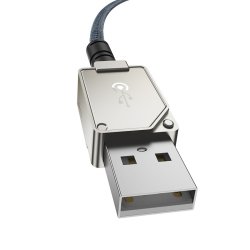 Baseus Unbreakable USB A til iP-kabel 1 m 5V-2,4A Hvid