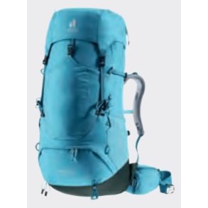 VANDRERYGSK DEUTER AIRCONTACT LITE 45 + 10 SL LAGOON-IVY