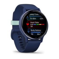Garmin Vivoactive 5 3,05 cm (1.2") AMOLED 42 mm Digital 390 x 390 pixel Berringsskrm Bl Wi-Fi GPS (satellit)