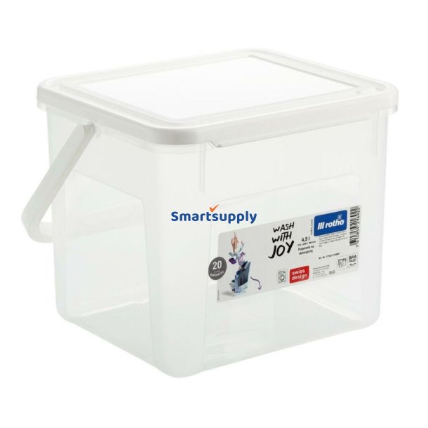 Rotho Basic - Vaskemiddelbeholder - 4,5L