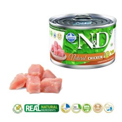 FARMINA N&D Cat Natural Chicken - vdfoder til katte - 140 g