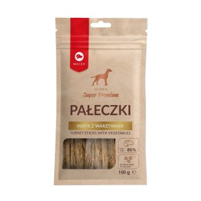 MACED Turkey sticks with vegetables - Hundegodbidder - 100g