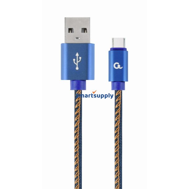 Cablexpert CC-USB2J-AMCM-1M-BL USB-kabel USB 2.0 USB A USB C Bl