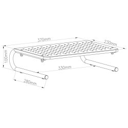 Maclean Mc-948 Skrm / Laptop Stand Til Skrme 13-32",