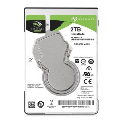 Seagate BarraCuda harddisk 2 TB 5400 RPM 128 MB 2.5" Serial ATA III (ST2000LM015)