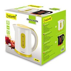 Maestro Mr040 (Mr-040-White) Elkedel 1,7 L 2000 W Hvid, Gul