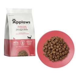 APPLAWS Adult Chicken with duck - trfoder til kattekillinger - 400g