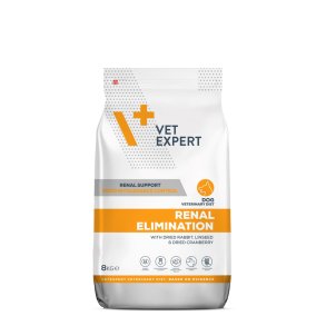 VET EXPERT Veterinary Diet Renal Elimination Dog - trfoder til hunde - 8 kg