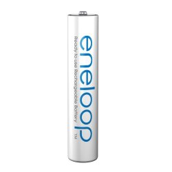 Genopladelige batterier PANASONIC ENELOOP AAA 800 mAh 4 szt + kasse (BK-4MCDE/4CP+CASE)