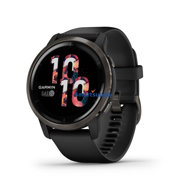 Garmin Venu 2 3,3 cm (1,3") Amoled 45,4 Mm Digital 416 X 416 Pixels Touchscreen Wi-Fi Gps (Satellit)