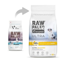 Vet Expert Raw Paleo Ultra Medium &amp; Large Puppy Kalkun - Trfoder Til Hvalpe - 10 Kg