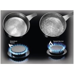 Electrolux EGS6426SX Rustfrit stl Indbygget Gaskomfur 4 zone(s)