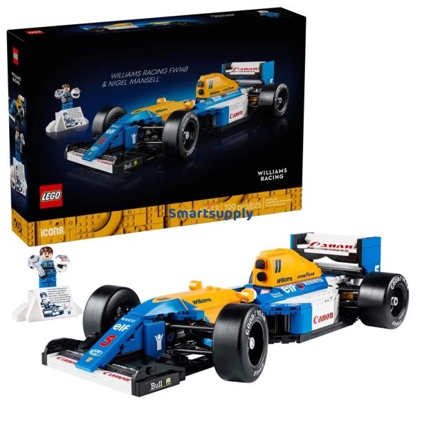 Lego Icons 10353 Williams Racing Fw14b &amp; Nigel Mansell