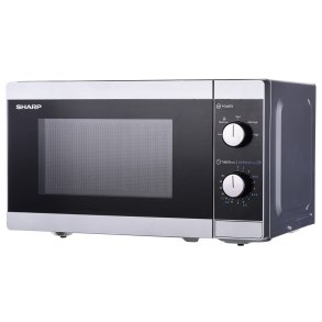 Sharp Home Appliances YC-MS01E-S mikroblgeovn Bordplade Solo mikroovn 20 L 800 W