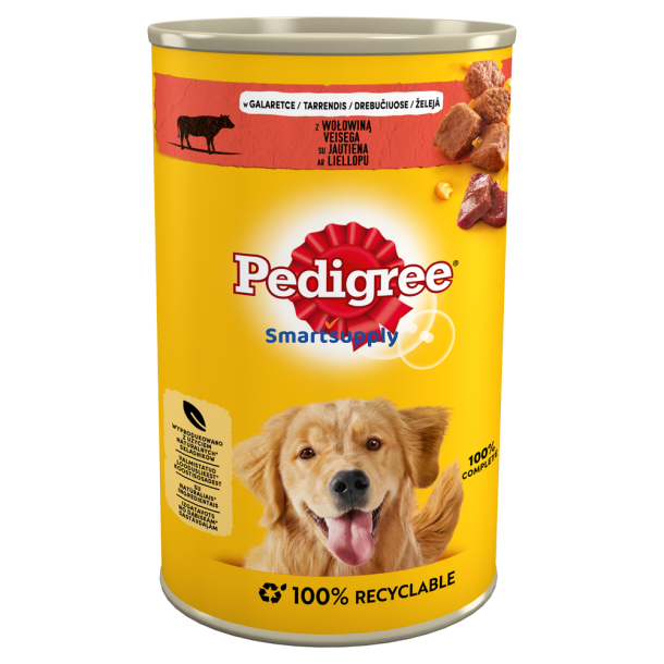 Pedigree 5900951015854 fugtig mad til hund Bf Adult 1,2 kg