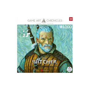 Good Loot Game Art Chronicles Puzzle: The Witcher Geralt & Vincent van Gogh (1000 elementer)