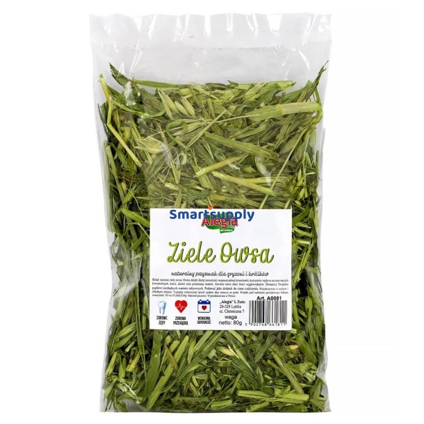 ALEGIA Oat herb - godbidder til gnavere og kaniner - 80g