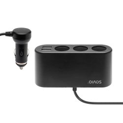 Savio Car Lighter Socket Splitter 12/24V Sa-024