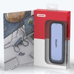 Unitek Hub Usb-C Storage M.2, Hdmi , Usb-C Pd 100W, D1046a