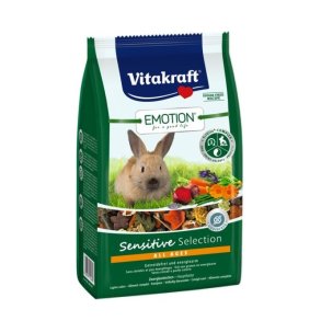 VITAKRAFT EMOTION Sensitive trfoder til kaniner - 600 g