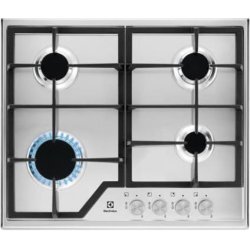 Electrolux EGS6426SX Rustfrit stl Indbygget Gaskomfur 4 zone(s)