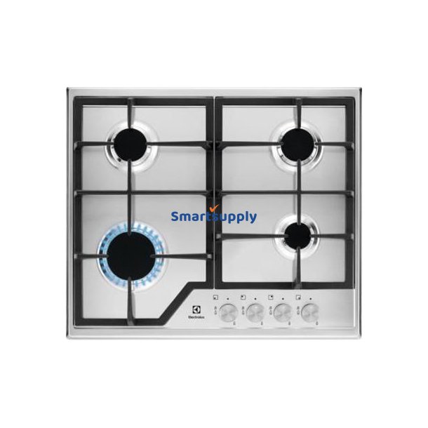 Electrolux EGS6426SX Rustfrit stl Indbygget Gaskomfur 4 zone(s)