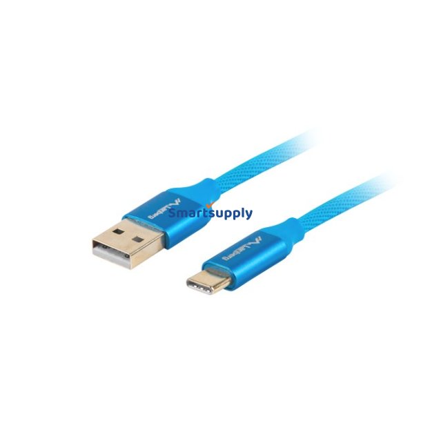 Lanberg Ca-Usbo-22Cu-0010-Bl USB Kabel 1 M USB 2.0 Usb-C Usb-A Bl