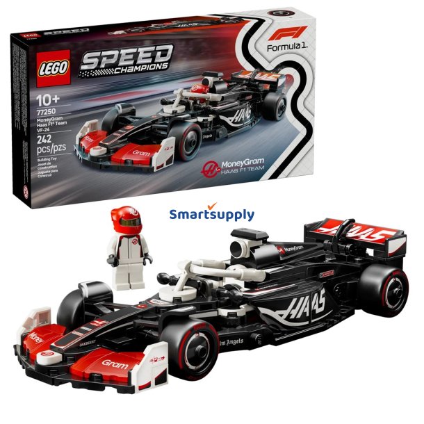 Lego Speed Champions 77250 Moneygram Haas F1 Team Vf-24