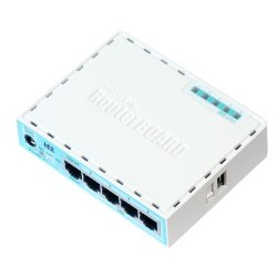 Mikrotik Rb750gr3 Kablet Router Gigabit Ethernet Turkis, Hvid