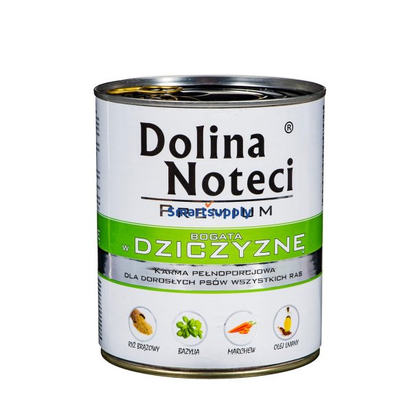 Dolina Noteci Premium Rig P Vildt - Vdfoder Til Hunde - 800 G