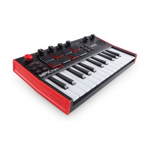 AKAI MPK Mini Play MK3 Kontroltastatur Controller MIDI USB Sort, Rd