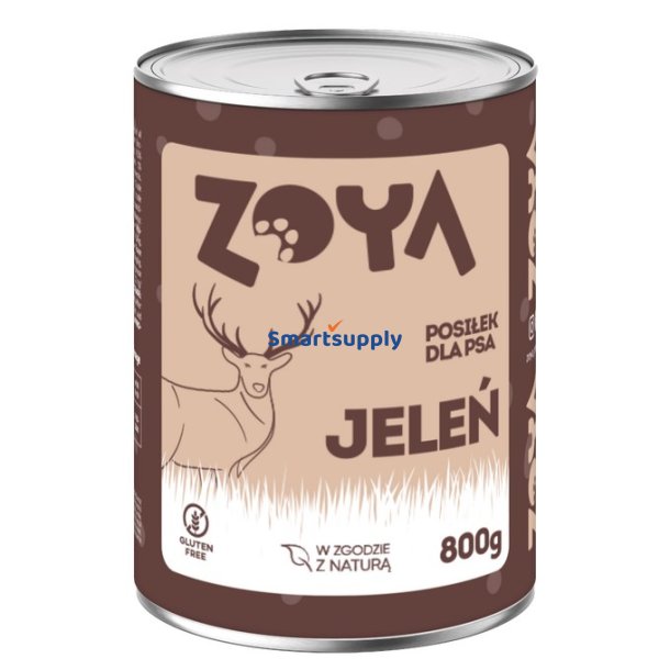 ZOYA Deer - vdfoder til hunde - 800g