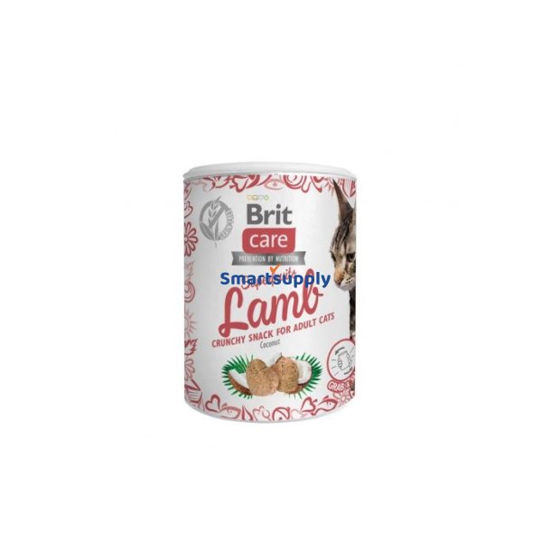Brit Care Cat Snack Superfruits Lam - Kat Godbid - 100 G