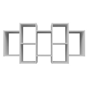 Vghngt reol Bilbao 7.0 Vghylder Hvid