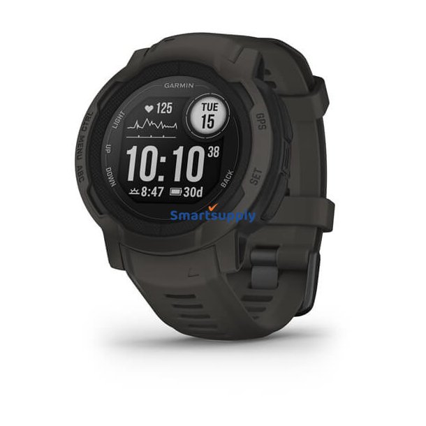 Garmin Instinct 2 2,29 cm (0.9") MIP 45 mm Digital 176 x 176 pixel Grafit GPS (satellit)