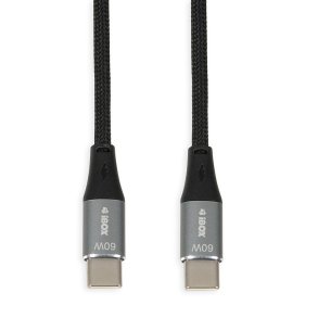 iBOX IKUTC USB-C kabel 60W 1m Sort