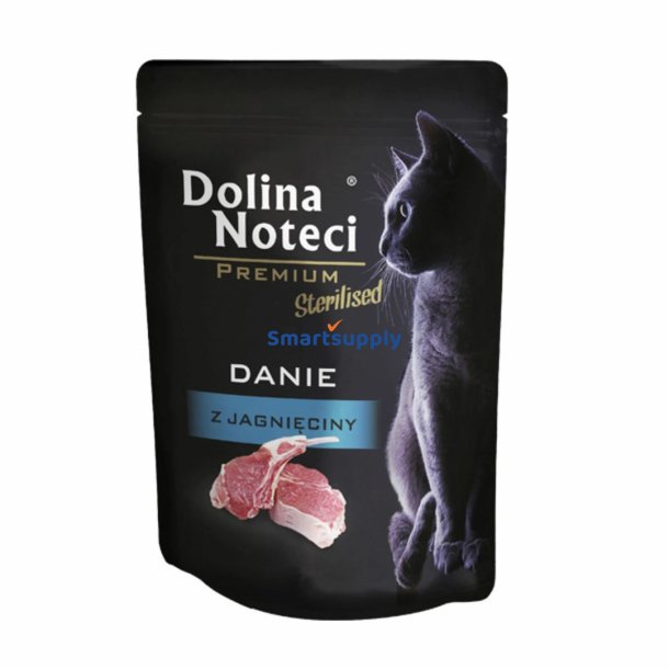 Dolina Noteci Premium Steriliseret Lam - Vdfoder Til Katte - 85G