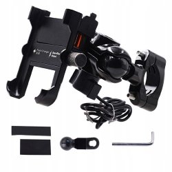 MOTORCYKEL TELEFONHOLDER FREEDCONN MC10N + BM2R FASTGRELSE AF HOVEDRR