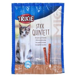Snacks Premio Sticks-Lam Med Kalkun-Trt Kattefoder-5X5g