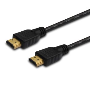Savio CL-01 HDMI-kabel 1,5 m HDMI Type A (Standard) Sort