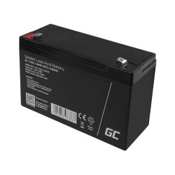 Green Cell AGM40 UPS batteri Blybatterier (VRLA) 6 V 15 At