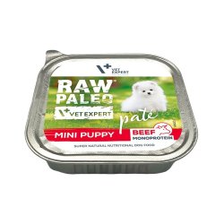 RAW PALEO Pate Mini Puppy Beef - vdfoder til hvalpe - 150 g