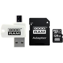 Goodram M1A4-1280R12 flash-hukommelse 128 GB MicroSDHC Class 10 UHS-I