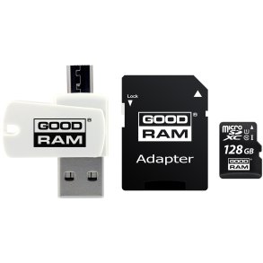 Goodram M1A4-1280R12 flash-hukommelse 128 GB MicroSDHC Class 10 UHS-I