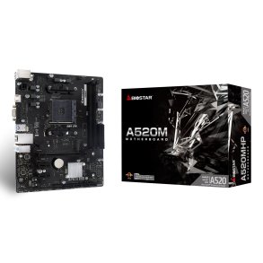 Biostar A520MHP bundkort AMD A520 Stik AM4 micro ATX